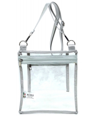 See Thru Clear Bag Crossbody Bag CW211 GRAY